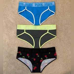 Pink Victorias Secret Hipster Underwear Never Worn (3 Pair)